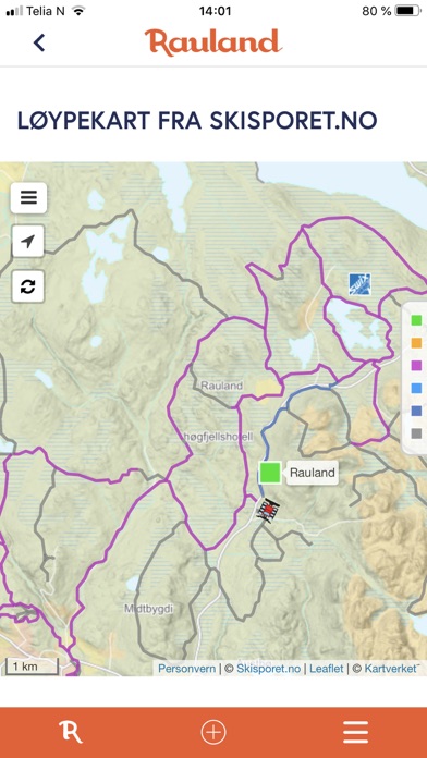VisitRauland Screenshot