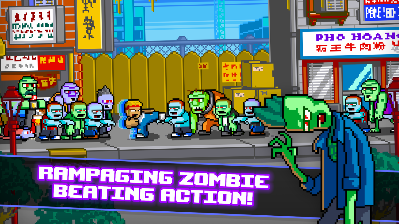 Kung Fu Zombie iOS Mod IPA screenshot 1 - iOS game interface