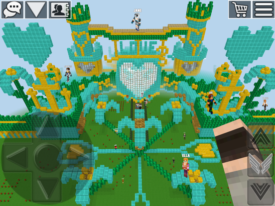 WorldCraft: 3D Block Craft iPad app afbeelding 6