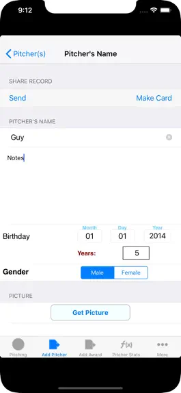 Game screenshot Pitching & Throwing Radar Gun apk