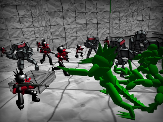 Screenshot #5 pour Battle Sim: Stickman Zombie