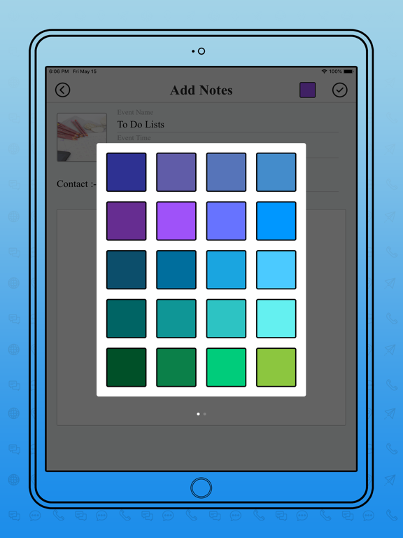 Notebook - Notes and Diary iPad screenshot