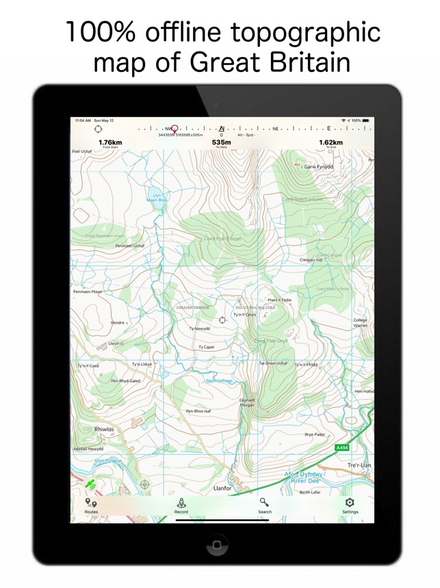 GBTopoMap on the App Store - Main Image