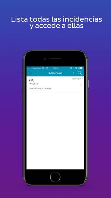 GMAO CLOUD MÓVIL CLIENTES Screenshot