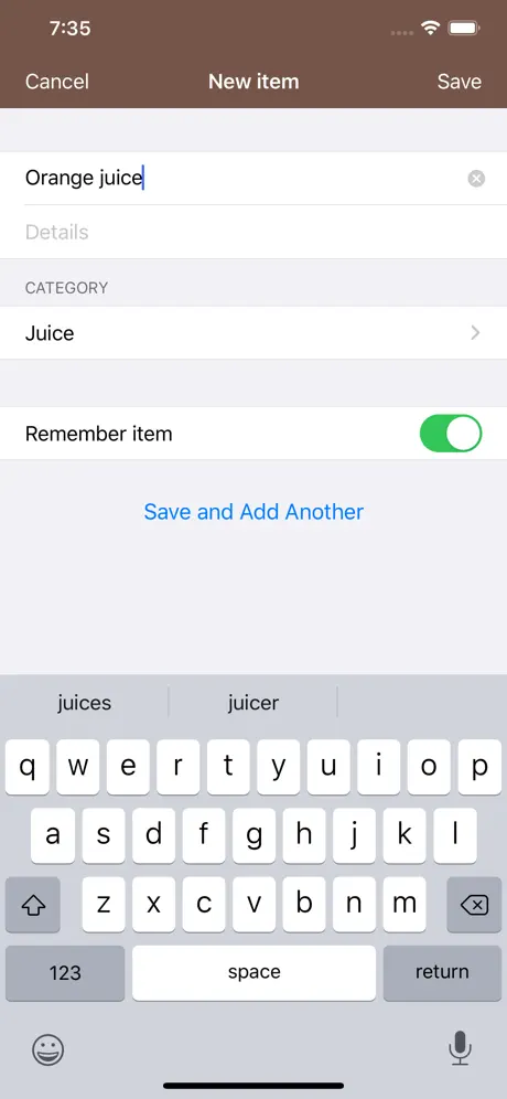 Checklists