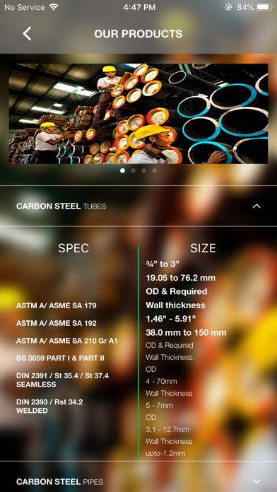 App screenshot