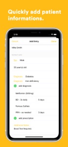 MyClinic - Patient Manager screenshot #2 for iPhone