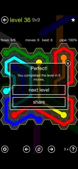 Game screenshot Flow Free: Hexes hack