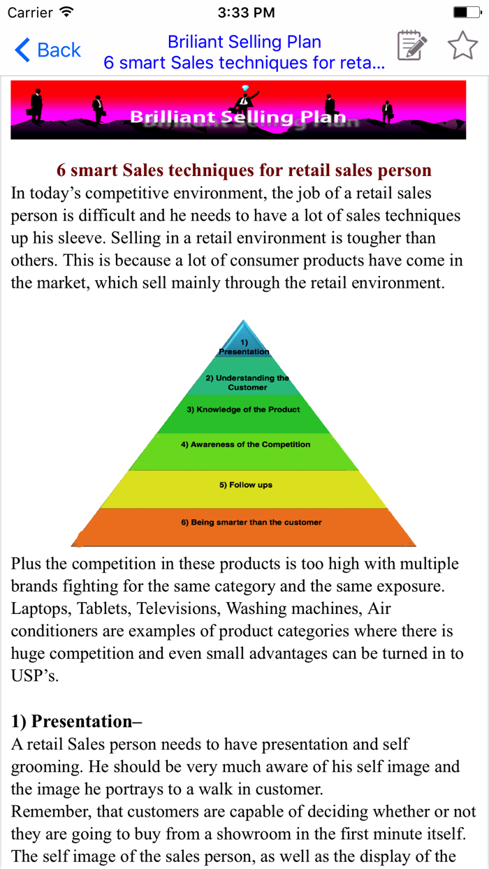 My BSP-Brilliant Selling Plan