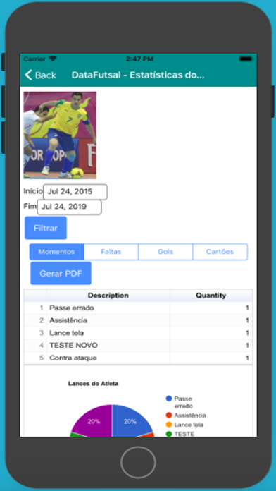 Screenshot #2 pour DataFutsal