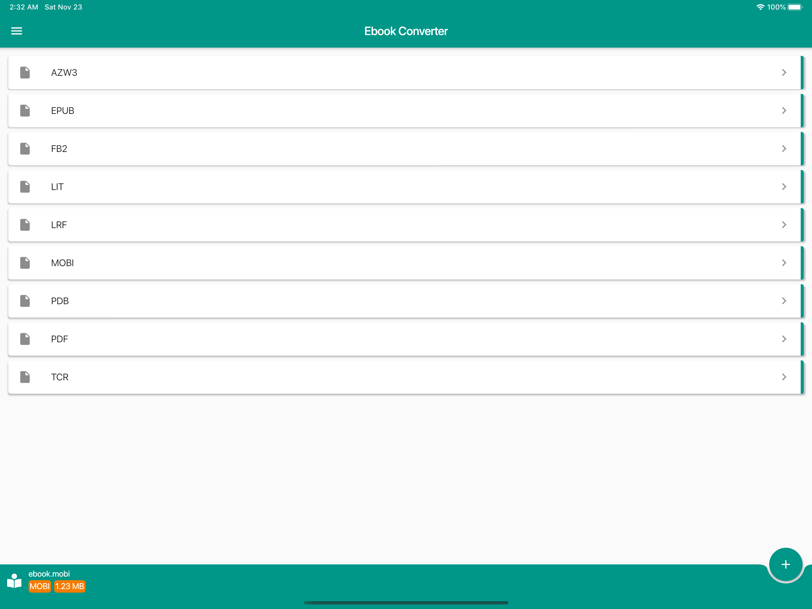 Ebook Converter screenshot 7