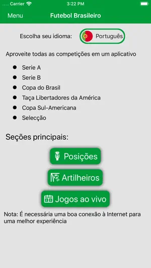 Brazilian Soccer Live screenshot 3