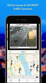 oregon roads traffic iphone screenshot 2