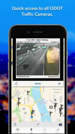 Oregon Roads Traffic iPhone image 2