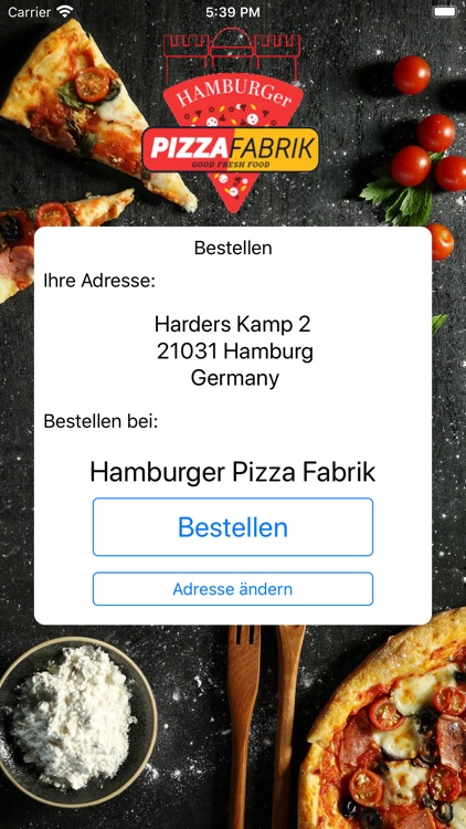 Hamburger Pizza Fabrik