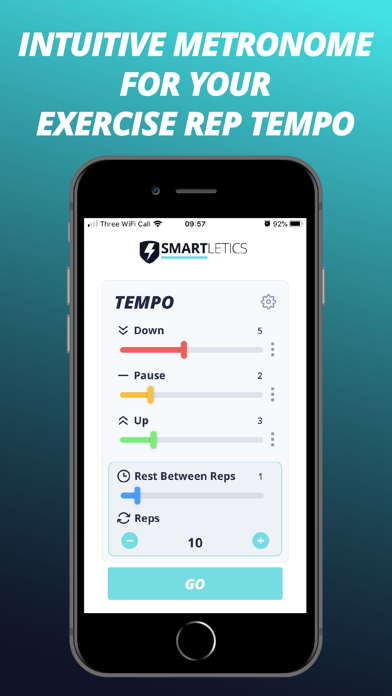 Smartletics Tempo Screenshot