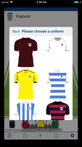 Game screenshot Soccer Best LineUp Maker App hack
