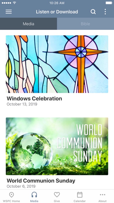 West Side Presbyterian Church Screenshot