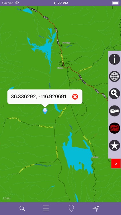Death Valley National Park GPS screenshot-4