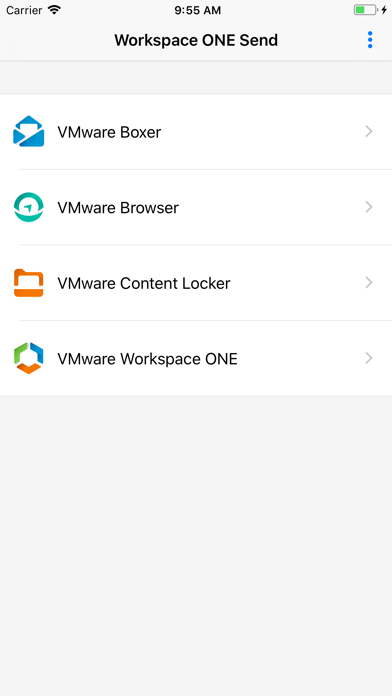 Send - Workspace ONE Screenshot