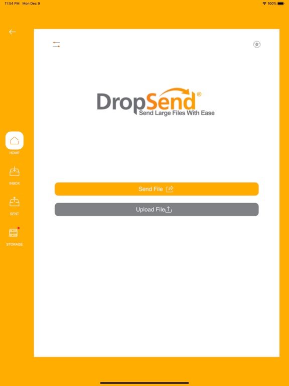DropSend- File Transfer&Share iPad screenshot 3 - Utilities app