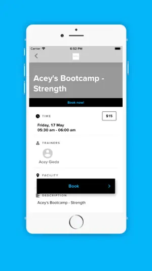 Bodyzone Fitness App screenshot 2