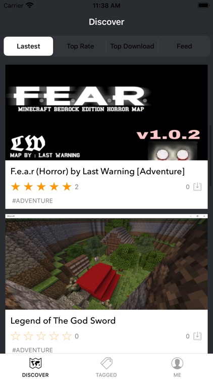 Worlds for Minecraft .