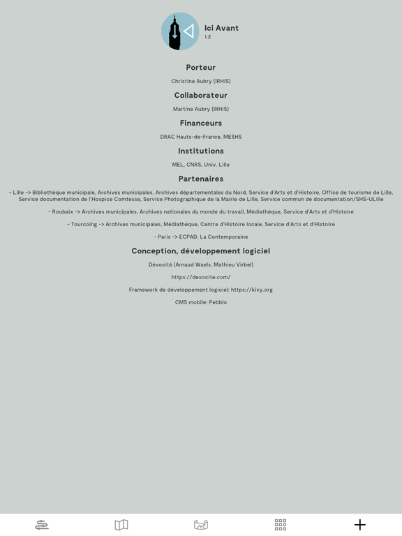 Ici Avant Lille iPad screenshot