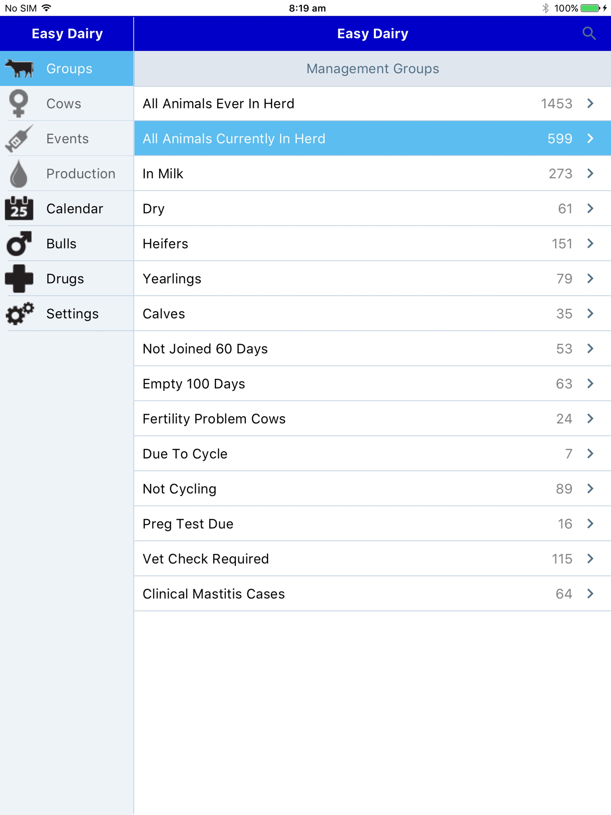 Easy Dairy Live screenshot 7