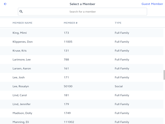 Clubessential POS iPad screenshot 3 - Business app