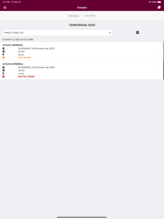 Jove de Sitges iPad screenshot
