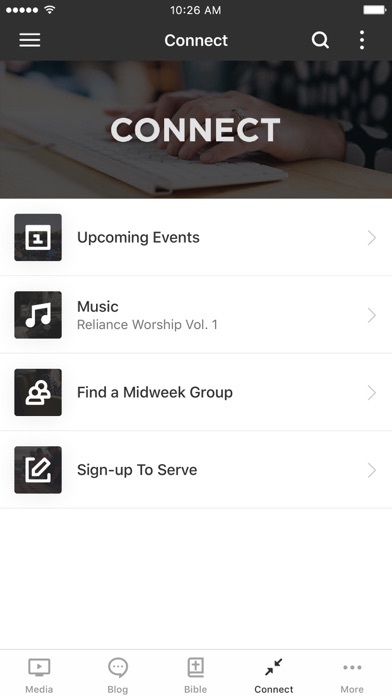 Reliance Church Screenshot