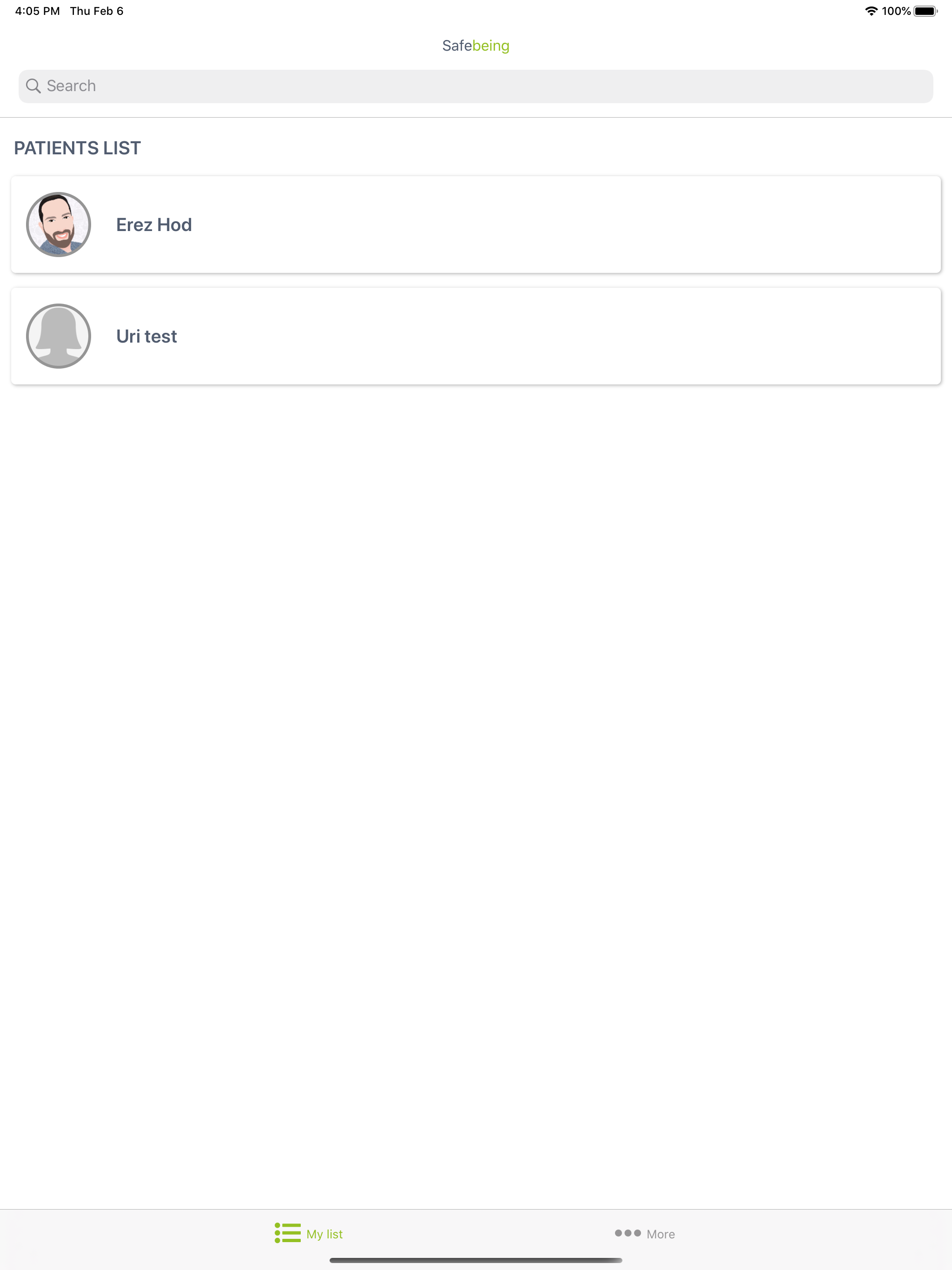 SafeBeing Caretaker screenshot 4