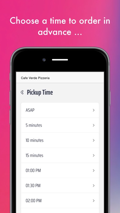 Screenshot #3 pour Cafe Verde Pizzeria