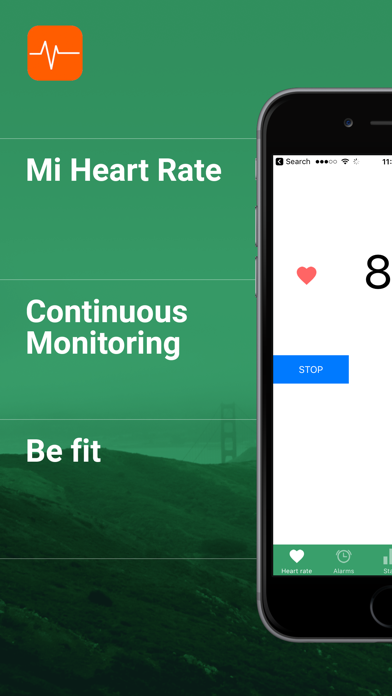 Mi Heart rate - be fitのおすすめ画像1