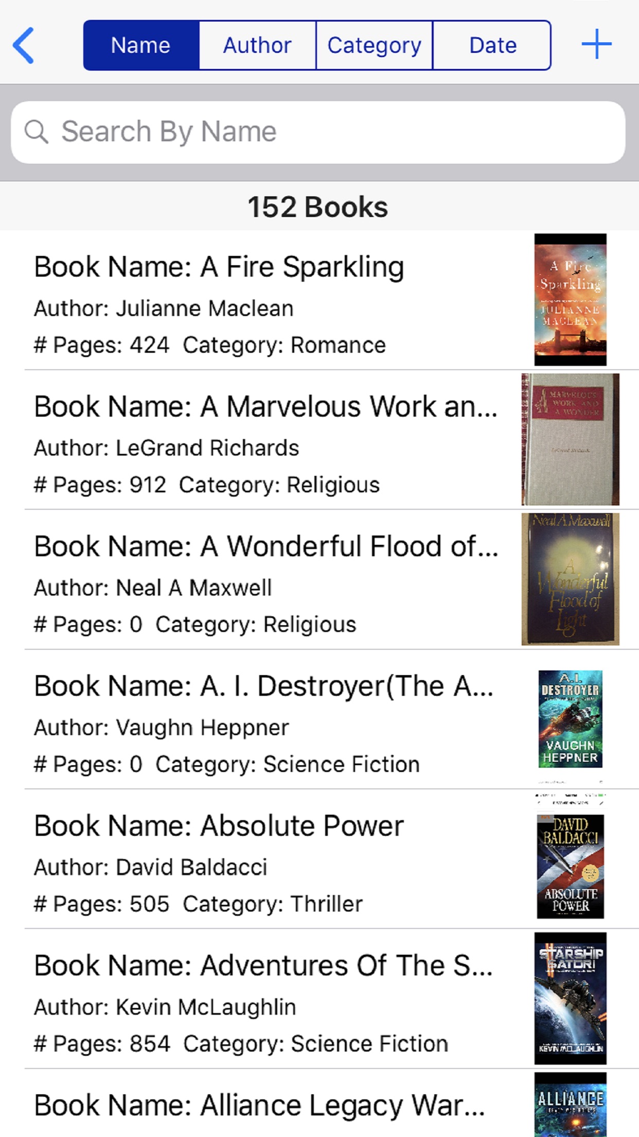 Screenshot do app My Books Read