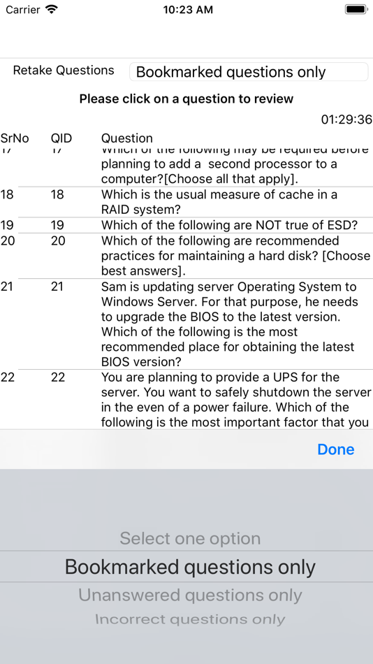 #6. Exam Sim For Server+ SK0-005 (iOS) 由: Anand Software and Training Pvt Lyd