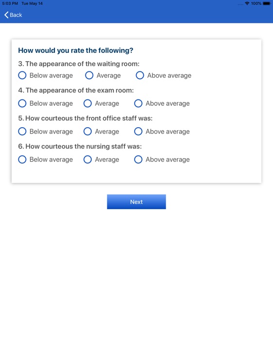 Nivano Patient Survey screenshot-5