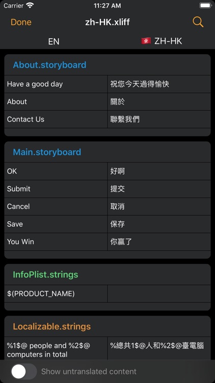 XliffTool