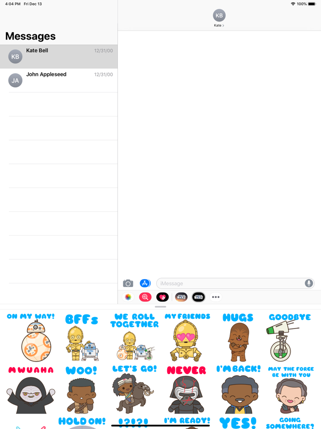 ‎The Rise of Skywalker Stickers Screenshot