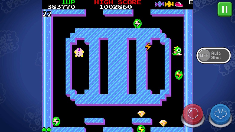#10. BUBBLE BOBBLE classic (iOS) 由: MOBIRIX