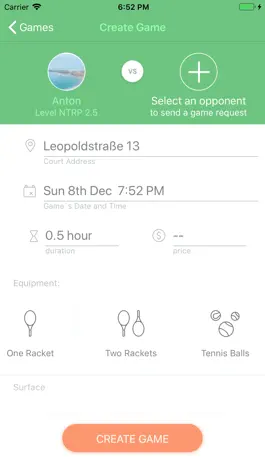 Game screenshot Open.tennis hack