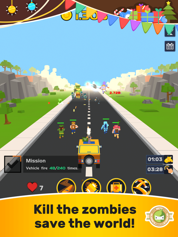Screenshot #4 pour Idle Convoy VS Zombies Inc