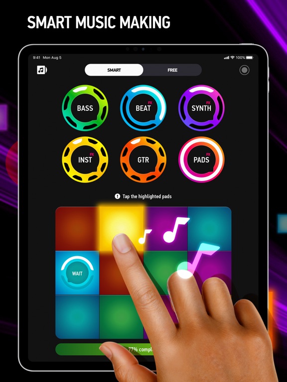 Rotorbeat - Music & Beat Maker iPad screenshot 1 - Music app