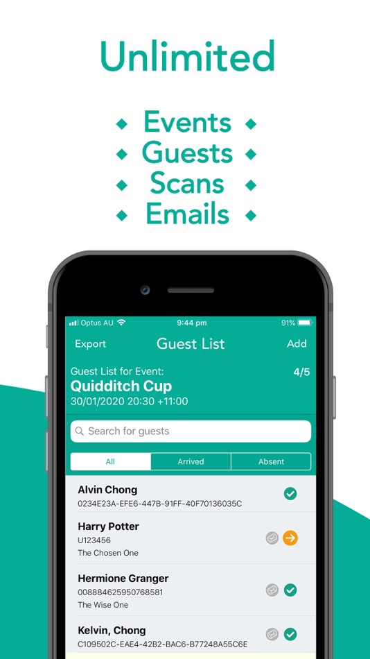 #4. Check In Event Manager (iOS) 由: 2iins