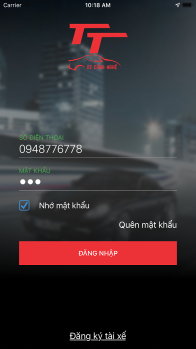 Screenshot #1 pour THÀNH TRUNG DRIVER