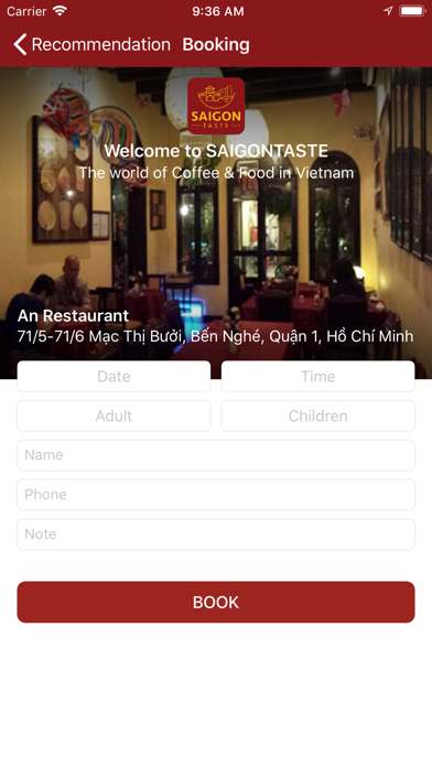 Saigon Taste Screenshot 4 - AppWisp.com Saigon Taste Screenshot 4 - AppWisp.com