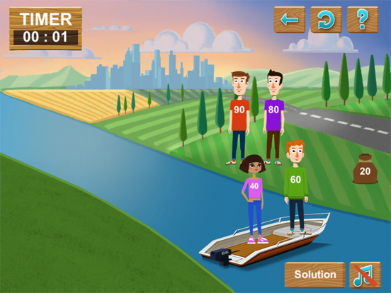 Screenshot #6 pour The River Tests - IQ Puzzle
