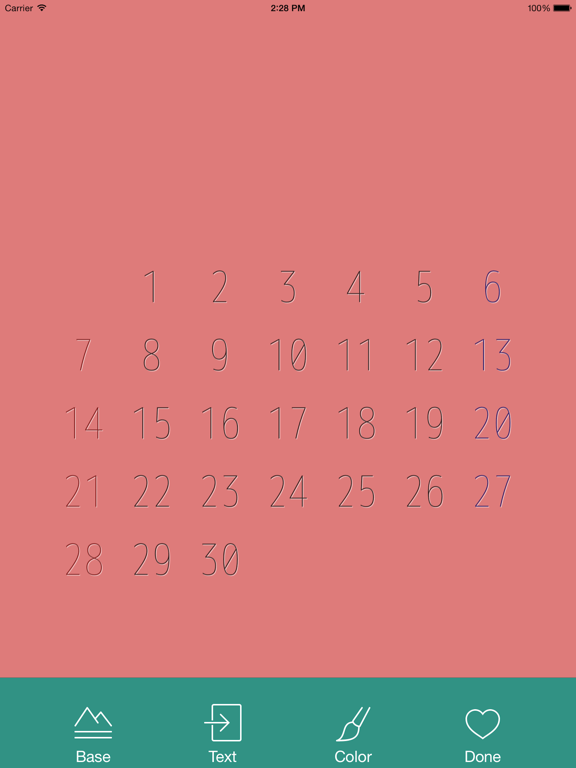 Lock Wallpaper deco iPad screenshot
