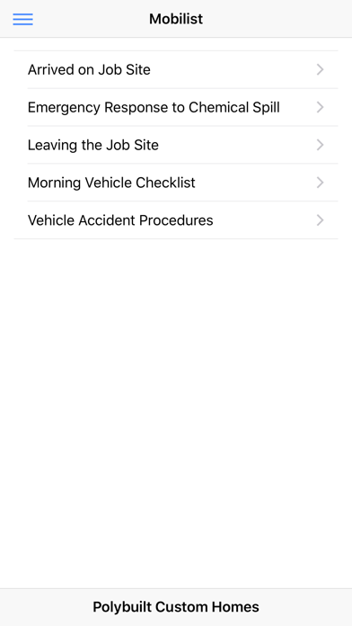 Mobilist Team App Screenshot